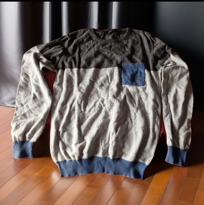 Superbe pull jersey style vintage