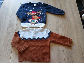 Deux pulls hiver