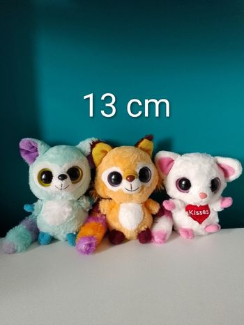 3 petites peluches