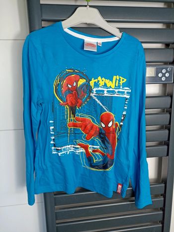 T shirt Spiderman 10 ans