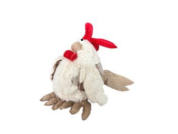 Peluche Poule Beige Zarbipoul 25 cm Les Petites Maries