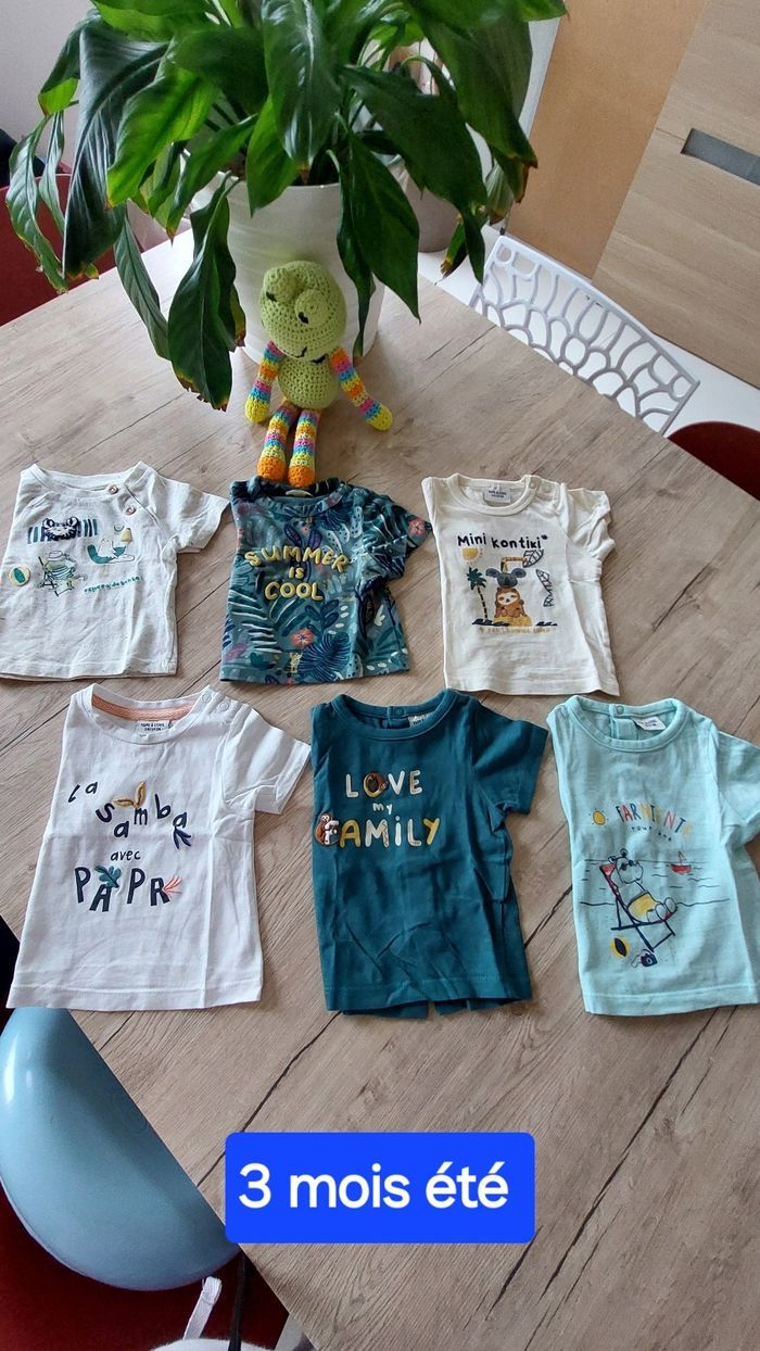 Lot Tee shirts manches courtes