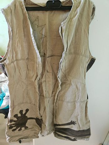 Veste  sans manche ethnique 42