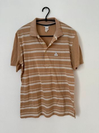 Polo vintage le cop sportif en bon état beige taille M