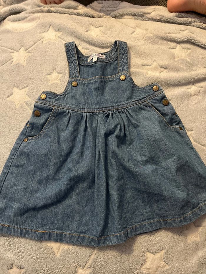 Robe patineuse en jean