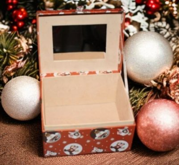 Boite à bijoux décoration Noel