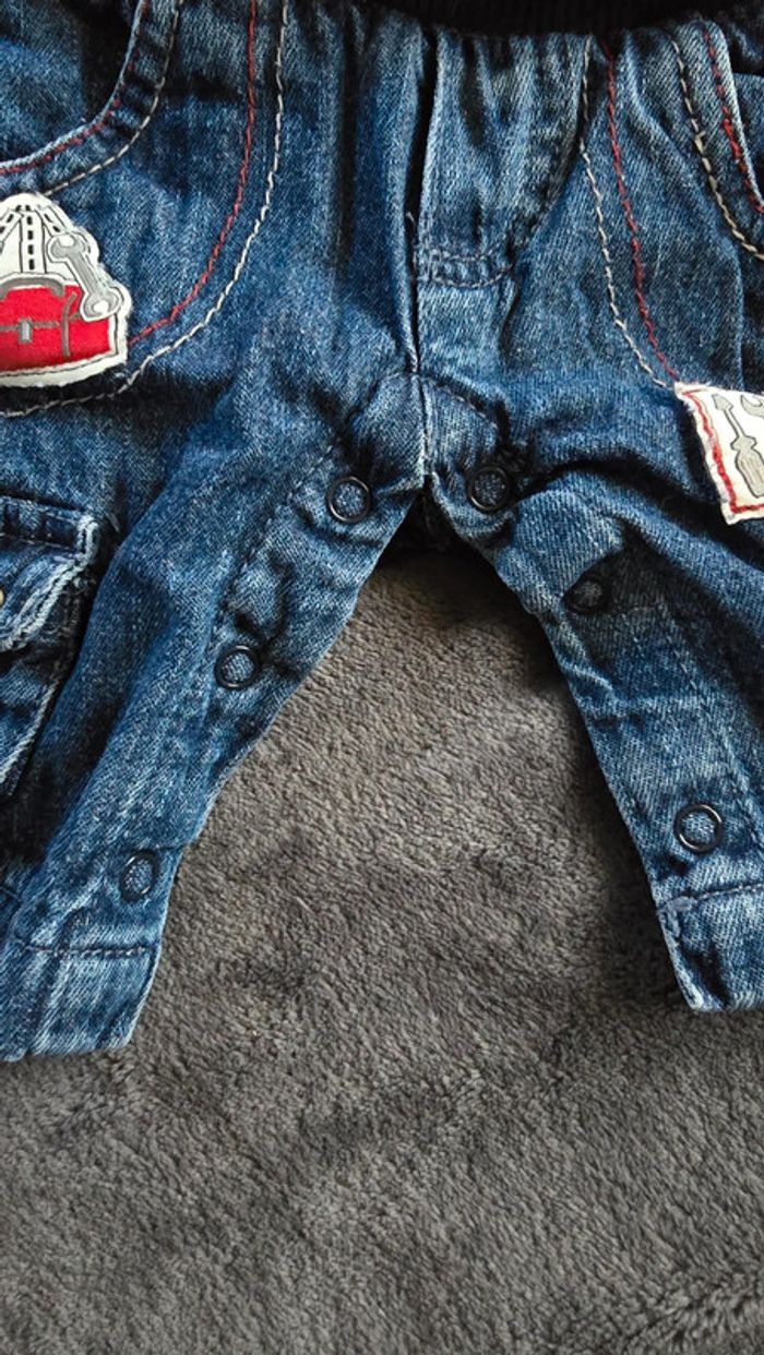 Pantalon jean bébé garçon - photo numéro 3