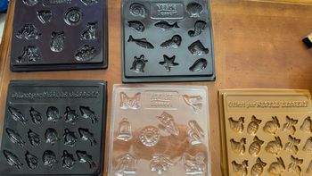 Ensemble de moule en plastique pour fabriquer du chocolat en plastique