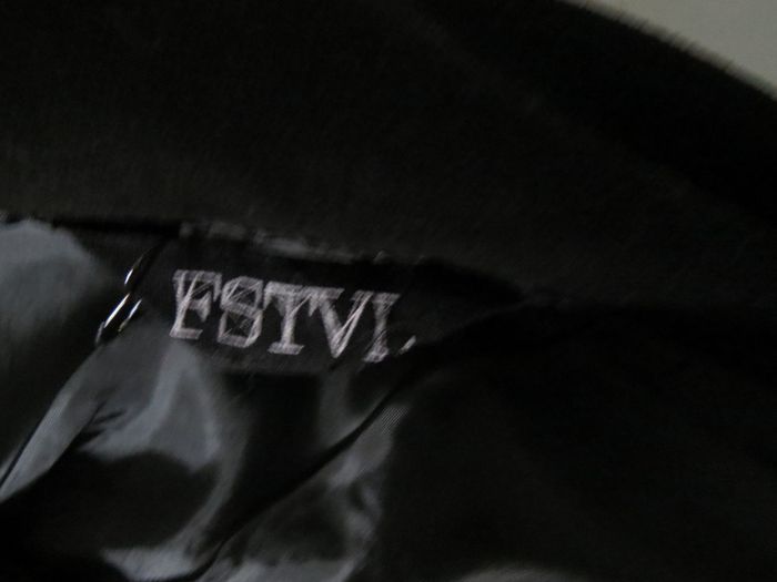 🖤 jupe noire brodée ethnique estvi - photo numéro 10