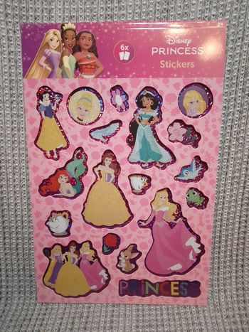 Stickers holographiques Disney Princess