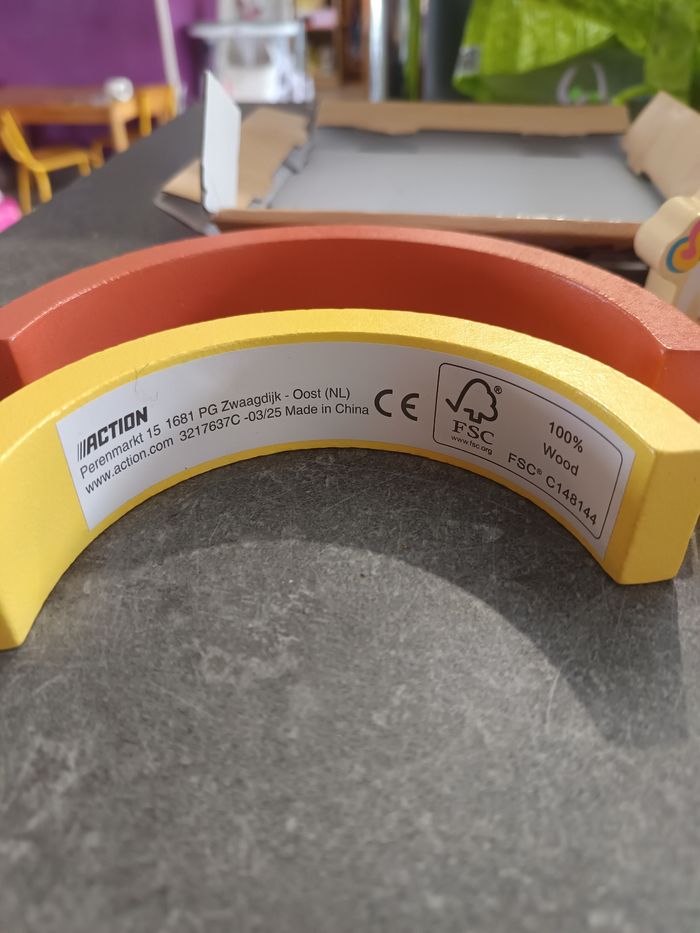 Jeu en bois licorne - photo numéro 6