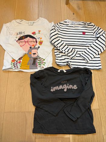 Tshirts manches longues fille 6 ans 