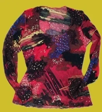 👚 Haut transparent femme – Taille 38 – Élégant et stylé !