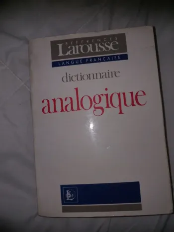 Dictionnaire analogique