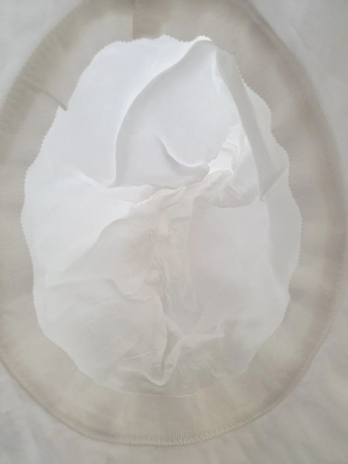 Chapeau blanc environ 50cm neuf - photo numéro 5