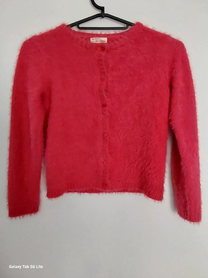 Gilet dpam fille 8 ans