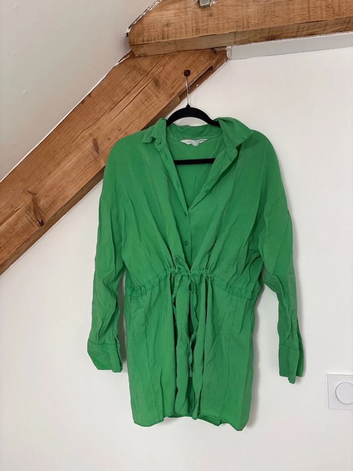 Blouse verte - photo numéro 2
