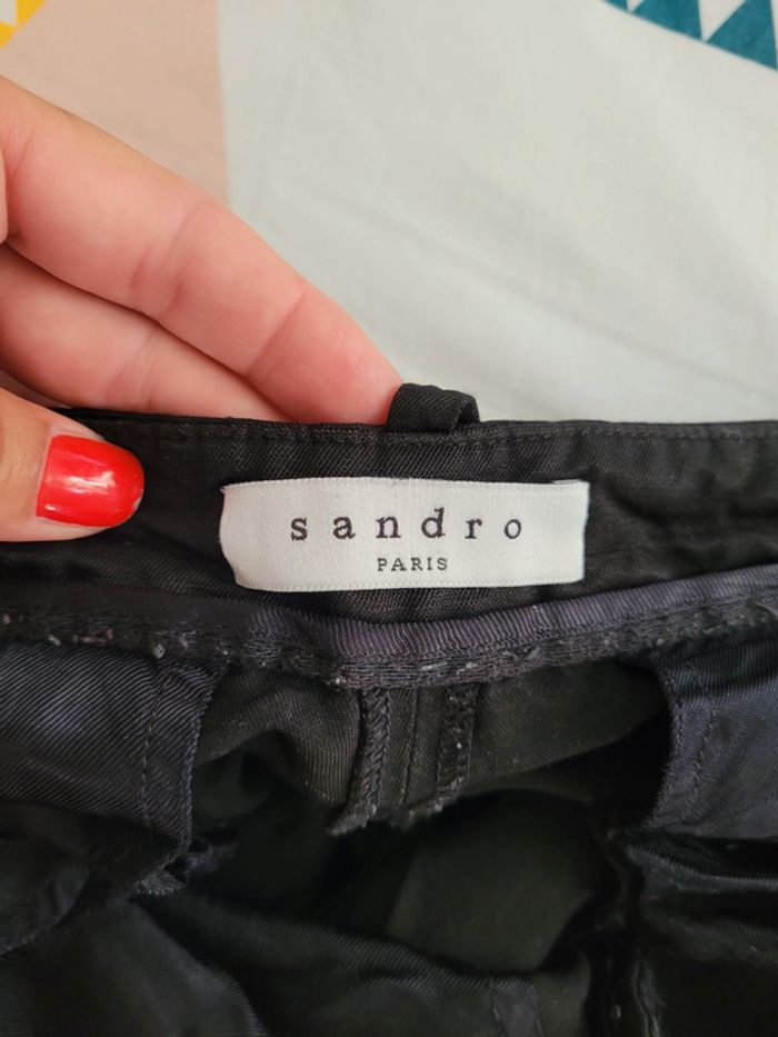 Pantalon sandro taille 38 - photo numéro 3