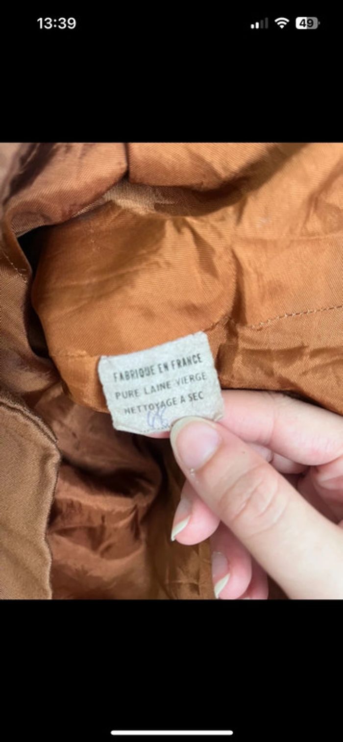 Veste Blazer Oversize taille 48 Woolmark - photo numéro 4