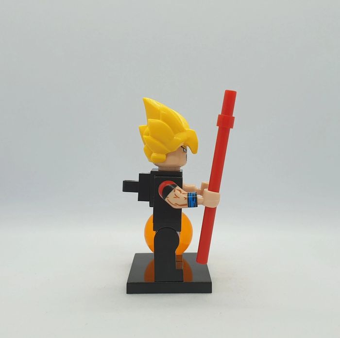 🐉Figurine Dragon Ball Super - Son Gokû Xeno Super Saiyan - (Style Lego)🐉 - photo numéro 8