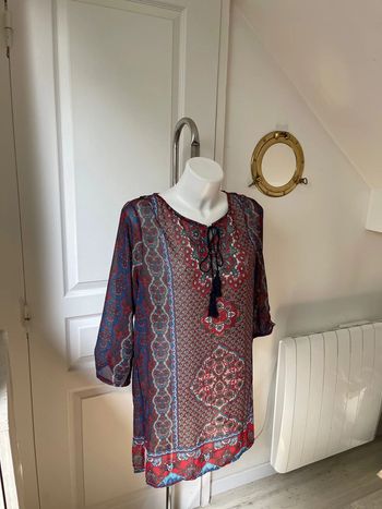 Tunique à motifs