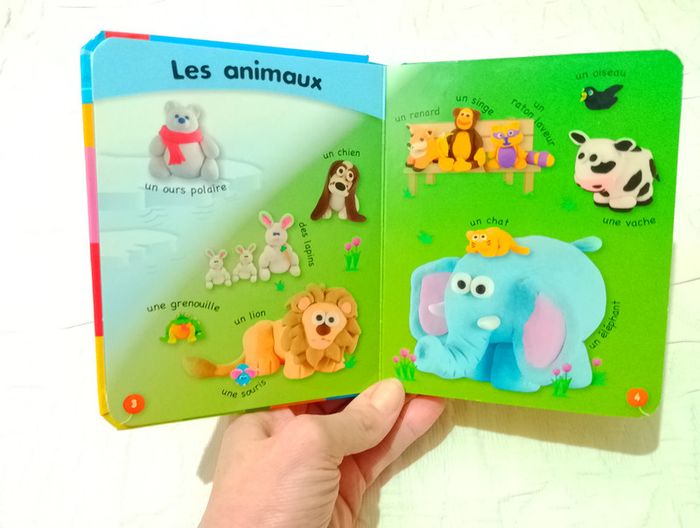 Play Doh Mes premiers mots livre imagier - photo numéro 3