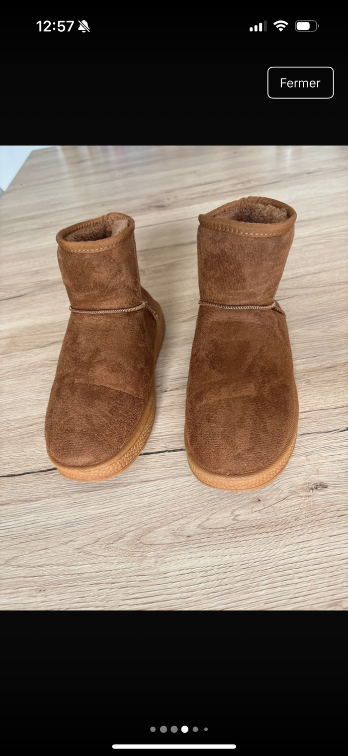 Bottines marron - photo numéro 4