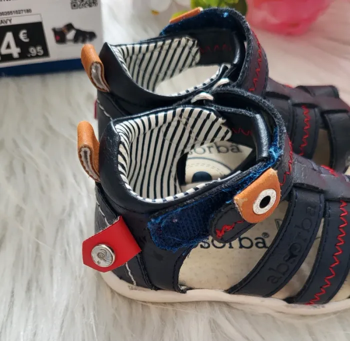 👣 Sandales garçon Absorba – Taille 18 - photo numéro 4
