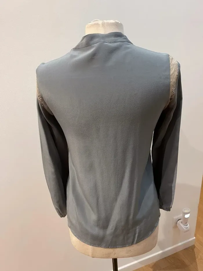 Superbe Blouse en soie Pablo Gérard Darel 🌸 36 - photo numéro 6