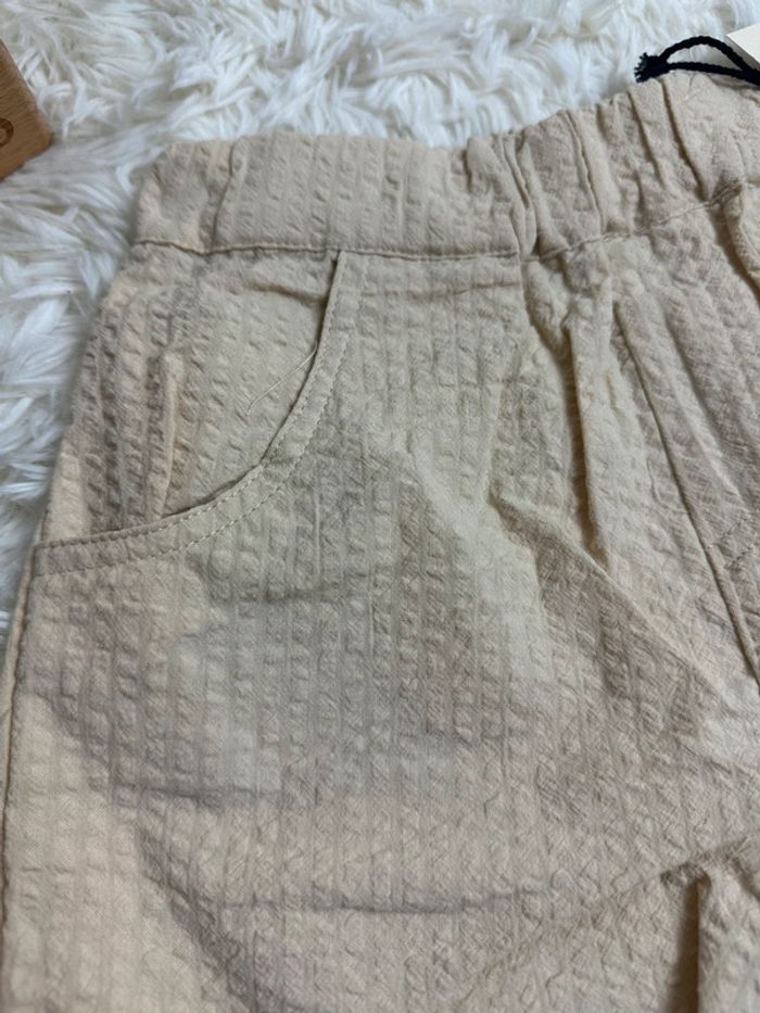 Short beige taille 6-7 ans Lil atelier - photo numéro 2