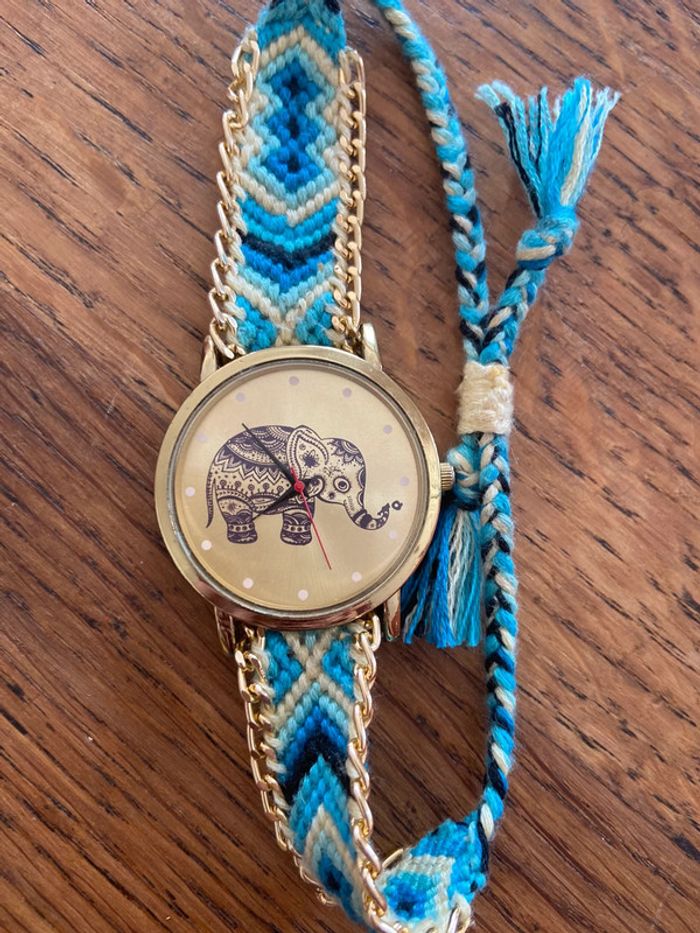 Lot eux montres macramé - photo numéro 2