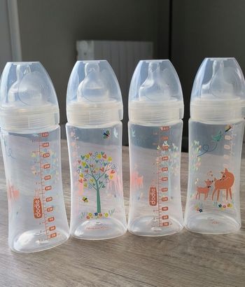 Lot de 4 biberons dodie 330 ml ou possibilité de un lot 2.