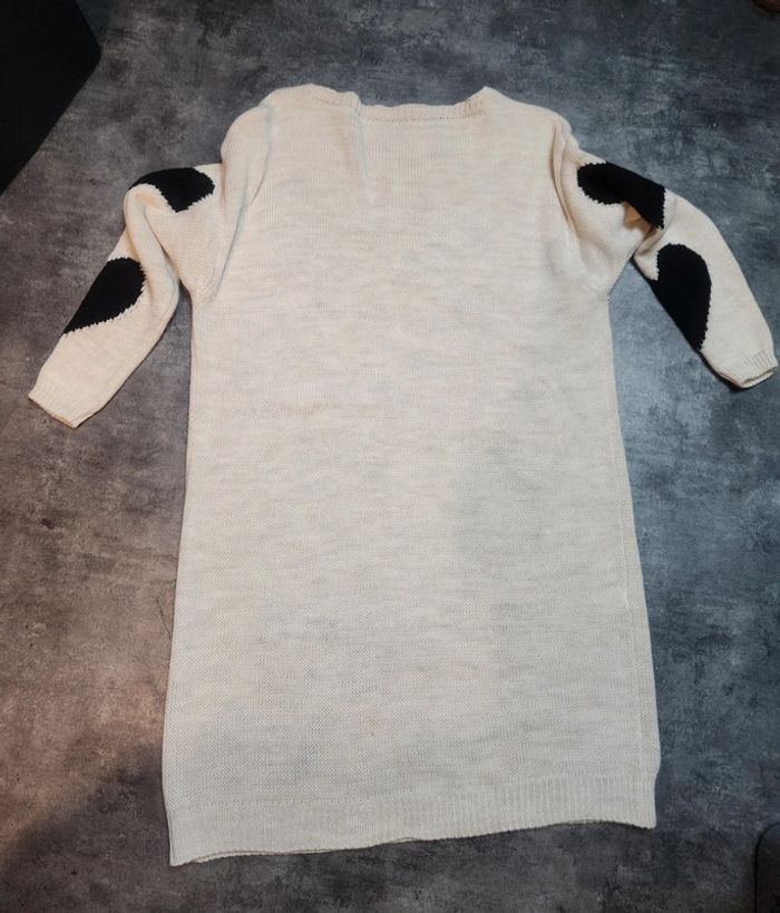 Robe pull cœur - photo numéro 2