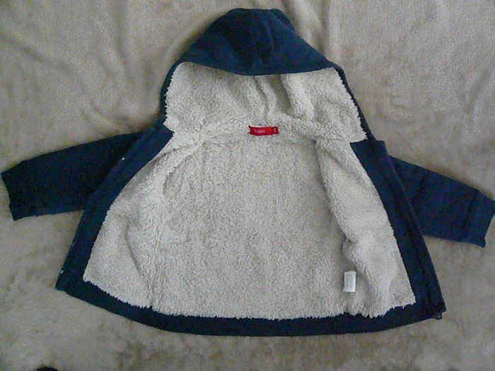 Blouson bleu marine 24 mois - photo numéro 2