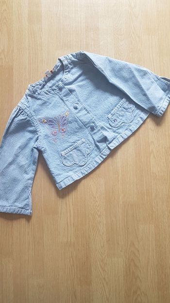 Blouse Catimini motif papillon 3 ans