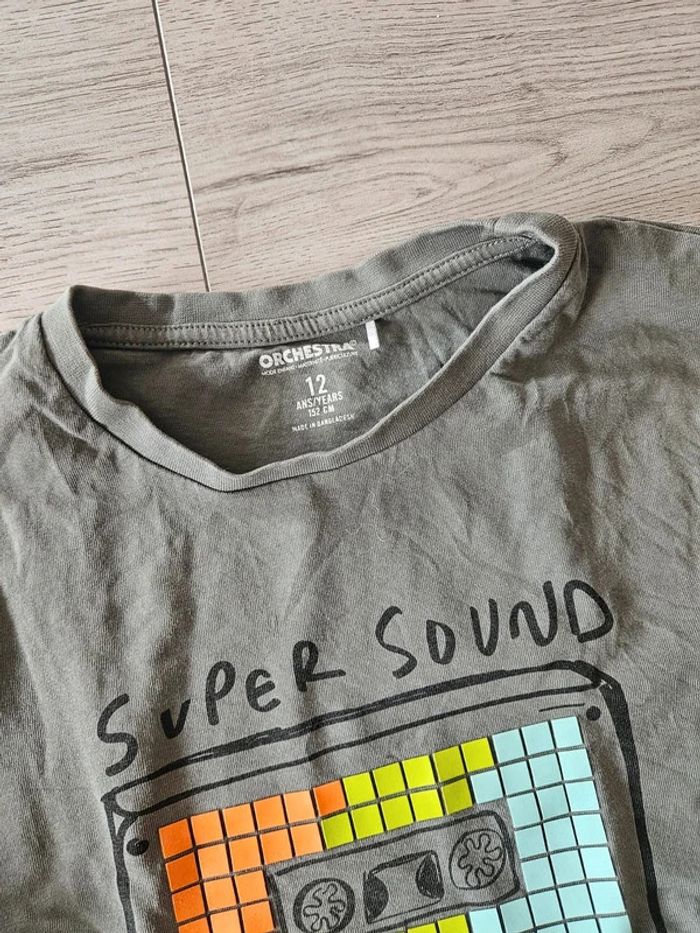Tee shirt manches longues orchestra 12 ans - photo numéro 3