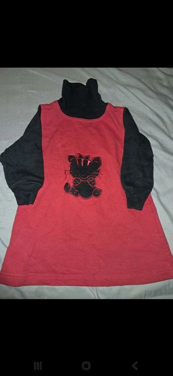 Robe col roulé