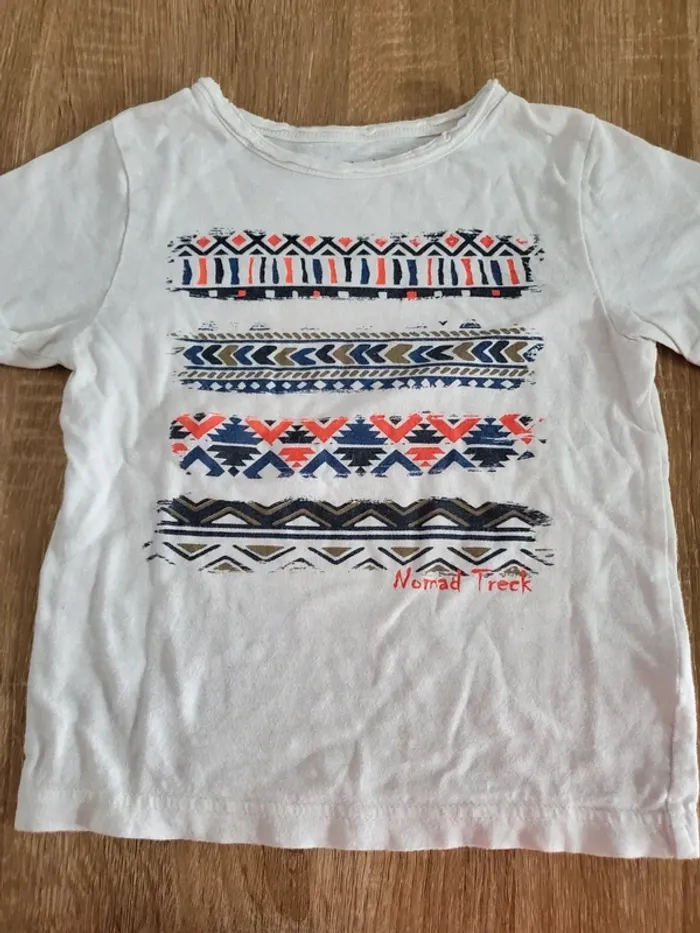 T shirt été Gemo 4 ans