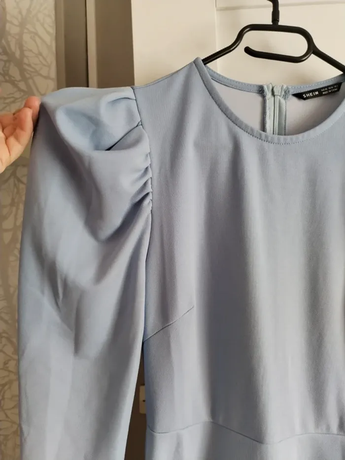 Robe longue bleue - photo numéro 4