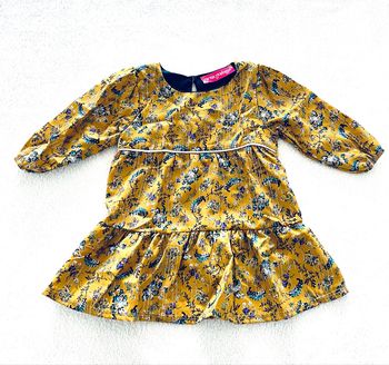 robe manches longues « P’tit môme » taille 6 moi