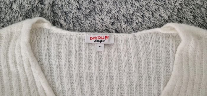 Pull blanc - photo numéro 2