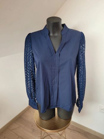 Chemisier / blouse bleu