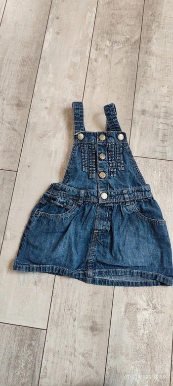 Robe salopette en jean Obaïbi T24M