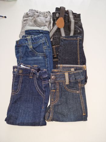 Lot 6 jeans 3 mois