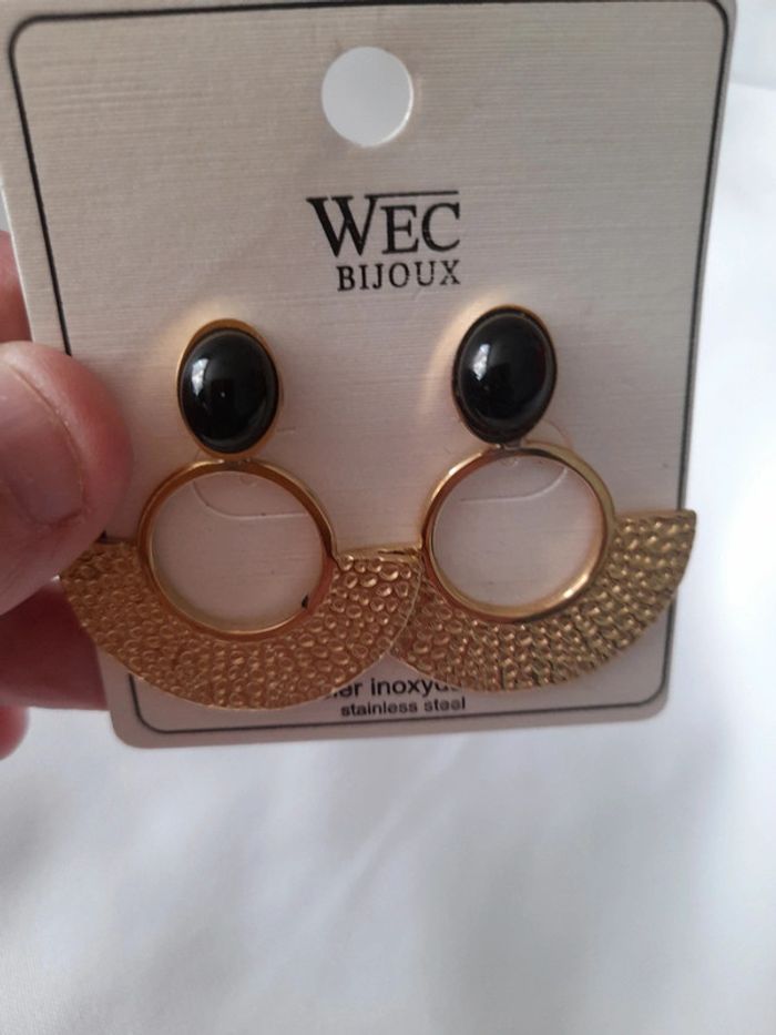 Boucles d oreilles neuf avec étiquette 🏷 - photo numéro 2
