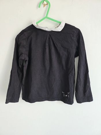 Pull noir fille 4 ans