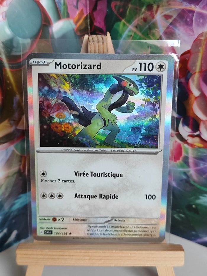 Motorizard holo 164/198 écarlate et violet