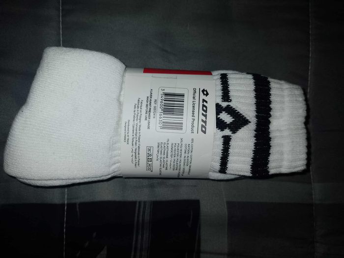 chaussette blanche lotto - photo numéro 2