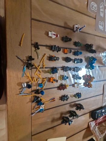 Lot de personnages compatible lego ninjago