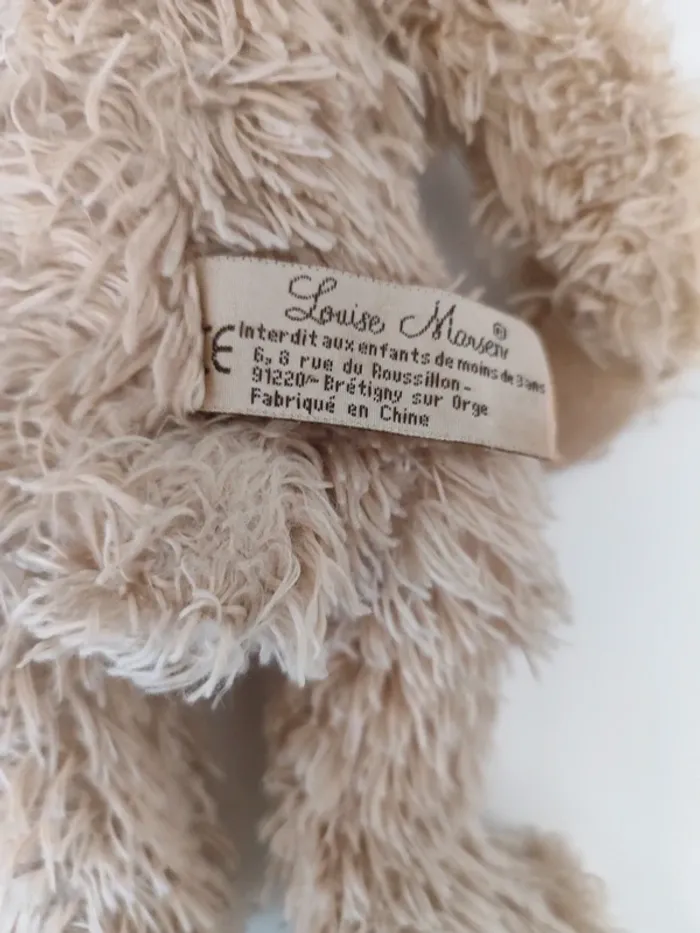 Peluche ours Louise mansen - photo numéro 3